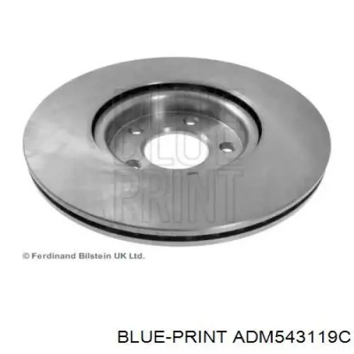 Передние тормозные диски ADM543119C Blue Print