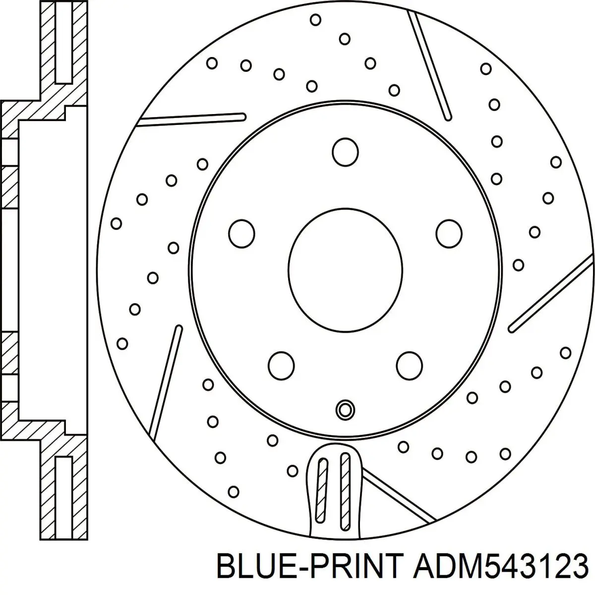 Купить K01133251 Mazda Ротор тормозной