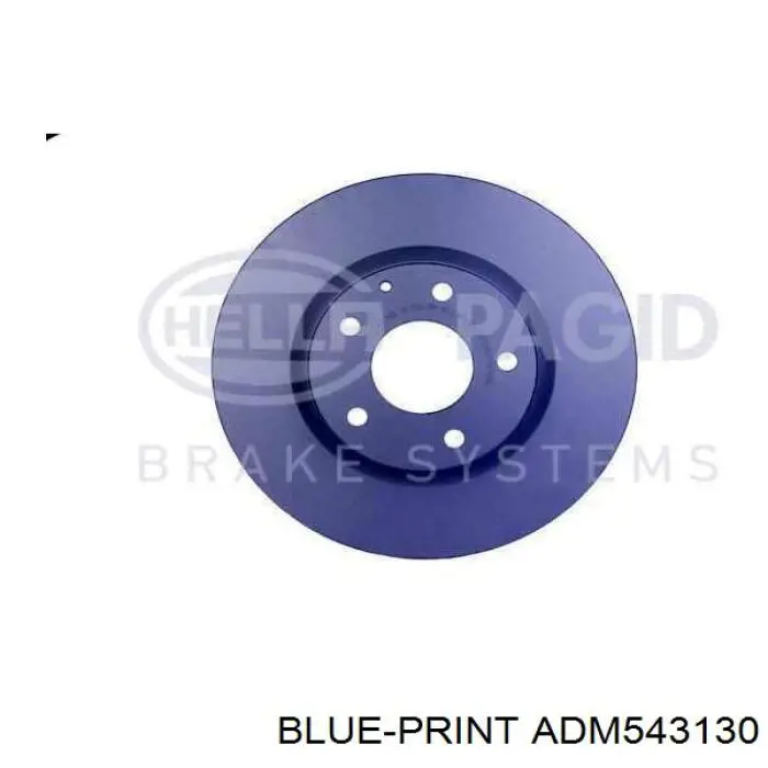 Freno de disco delantero ADM543130 Blue Print