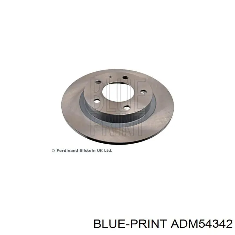 Disco de freno trasero ADM54342 Blue Print