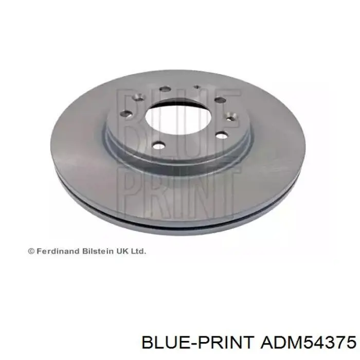 Передние тормозные диски ADM54375 Blue Print