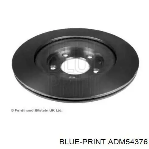 Купить ADM54376 Blue Print Диск тормозной задний