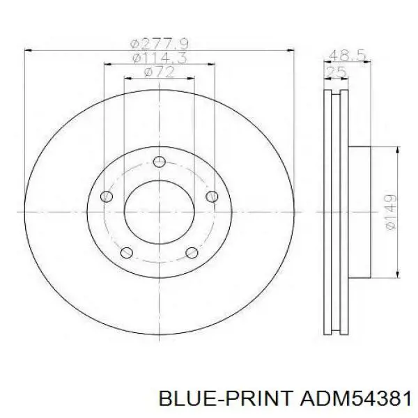 ADM54381 Blue Print