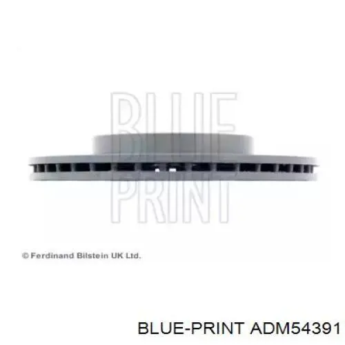 Передний тормозной диск Blue Print ADM54391