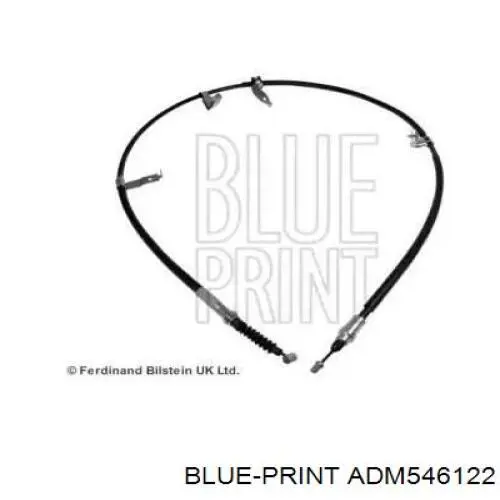 Задний правый трос ручника ADM546122 Blue Print