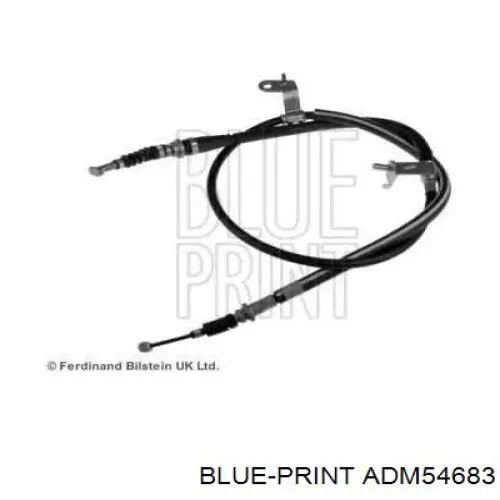 Задний правый трос ручника ADM54683 Blue Print