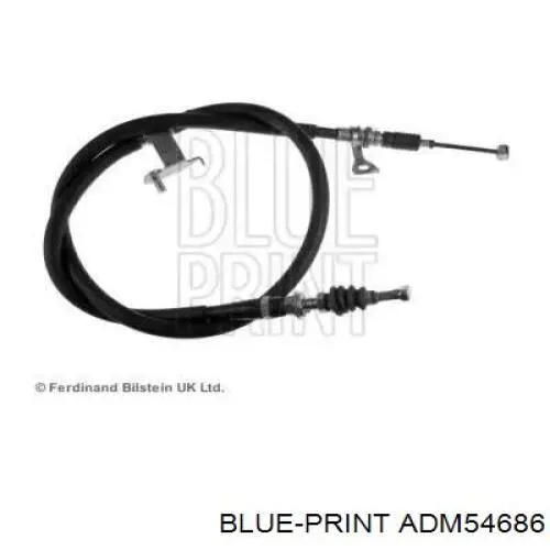 Задний правый трос ручника ADM54686 Blue Print