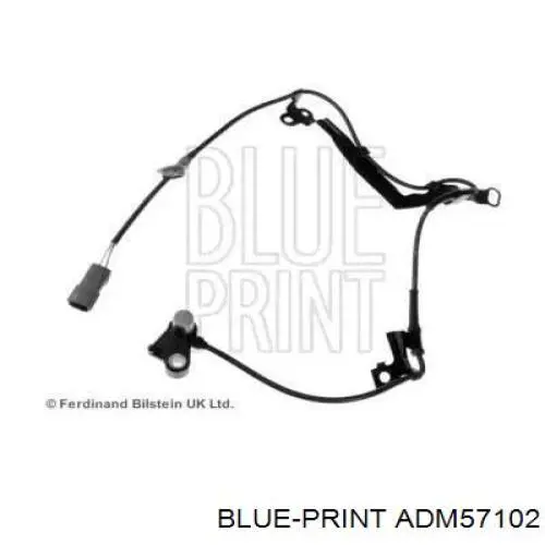 Датчик АБС (ABS) передний левый ADM57102 Blue Print