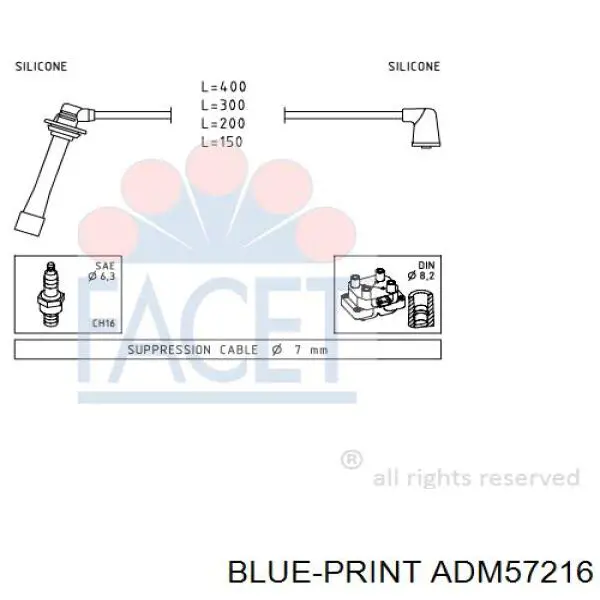 Датчик фаз Facet 90585 цена, от 14.53 USD