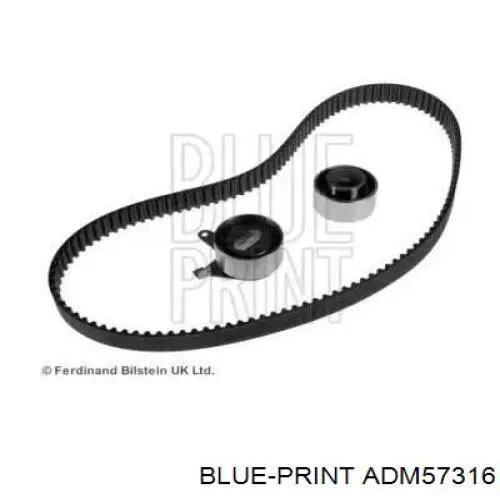 Комплект ремня ГРМ ADM57316 Blue Print