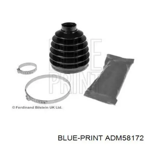 Fuelle, árbol de transmisión delantero exterior ADM58172 Blue Print