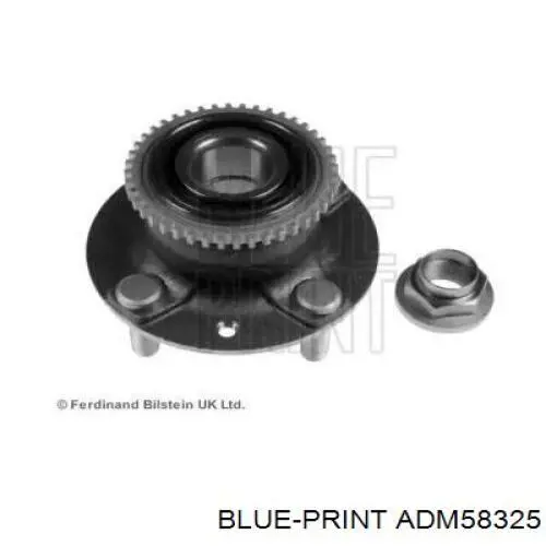 Cubo de rueda trasero ADM58325 Blue Print