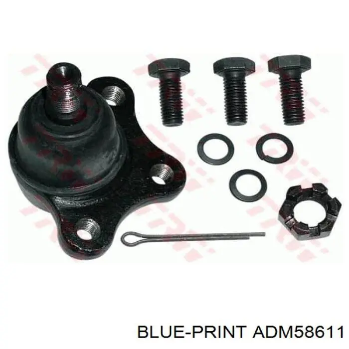 Верхняя шаровая опора Blue Print ADM58611 цена, от 13.10 USD