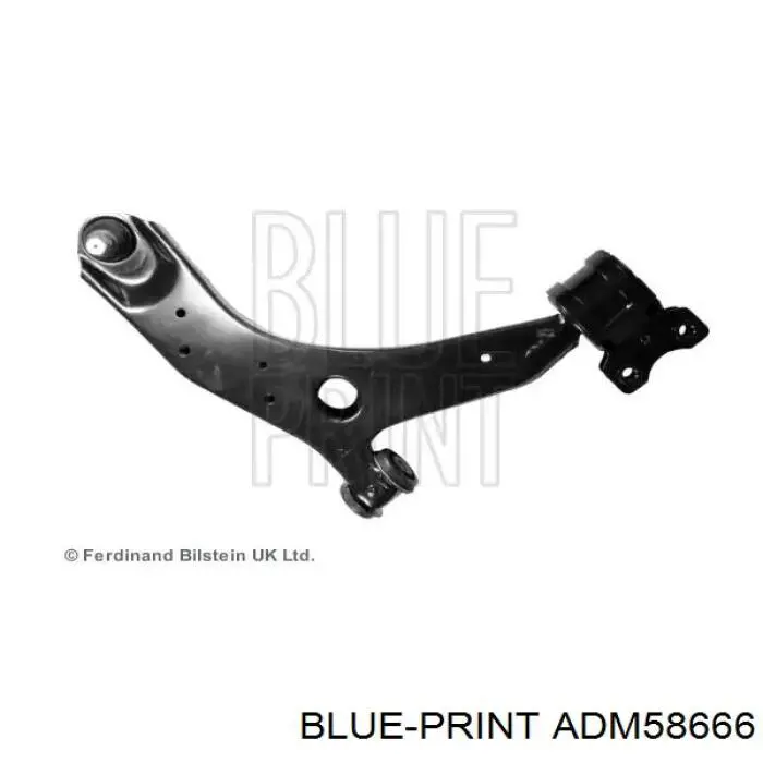 Рычаг передней подвески нижний правый ADM58666 Blue Print