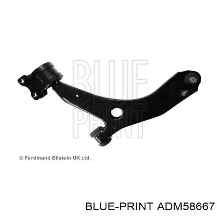 Рычаг передней подвески нижний левый ADM58667 Blue Print