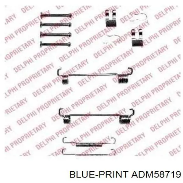 Купить ADM58719 Blue Print Наконечник рулевой тяги, внешний
