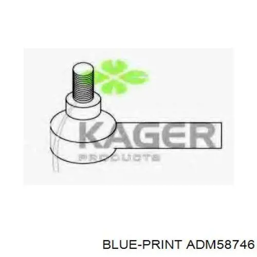 Рулевой наконечник Blue Print ADM58746 цена, от 13.85 USD