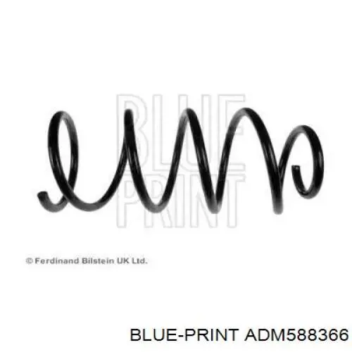 Передняя пружина ADM588366 Blue Print