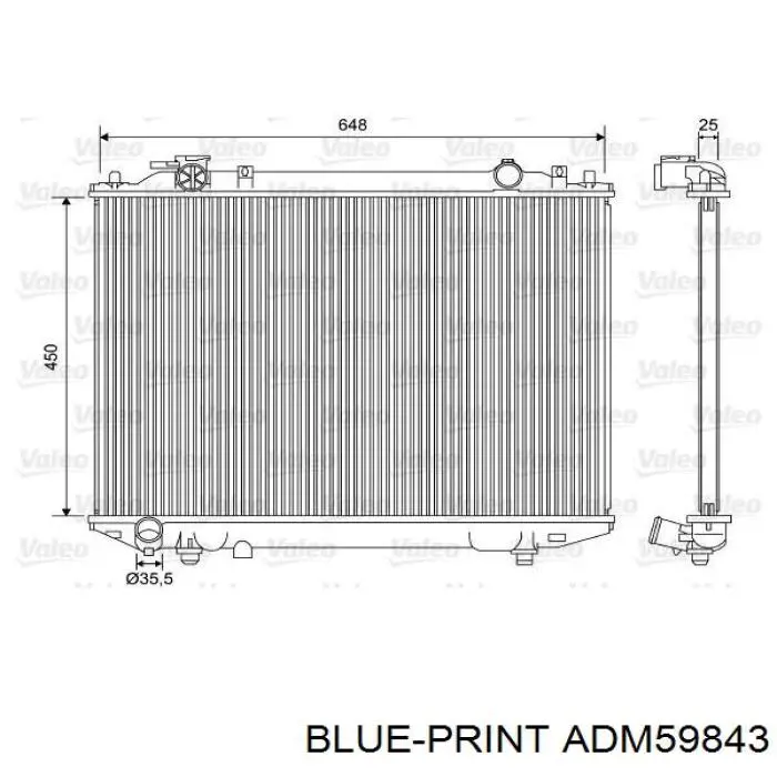 Купить 4736784 Ford Радиатор водяной