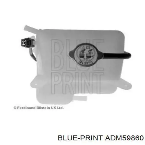 Бачок системы охлаждения ADM59860 Blue Print