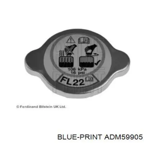 ADM59905 Blue Print крышка (пробка радиатора)