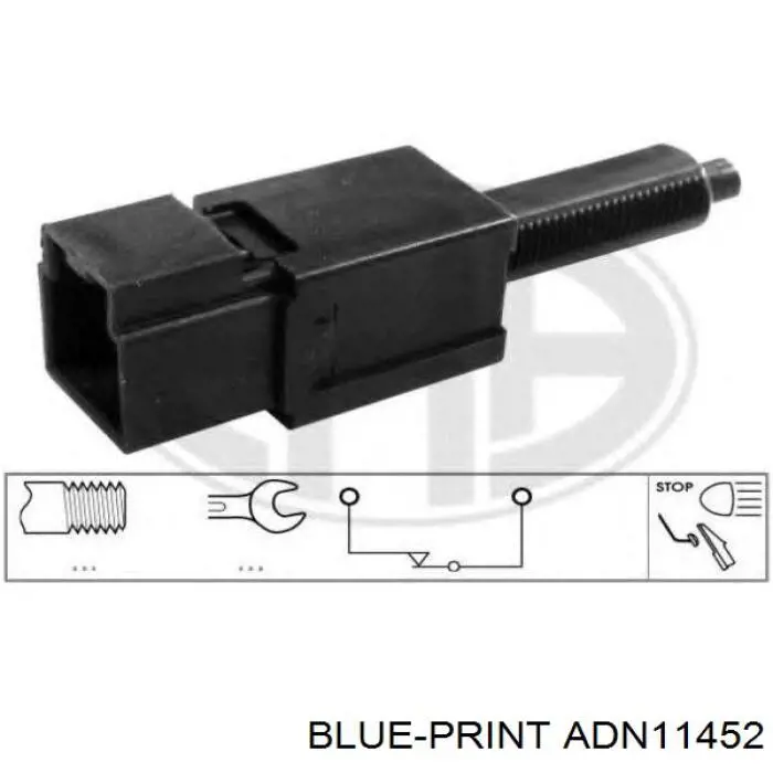 Лягушка тормоза Blue Print ADN11452
