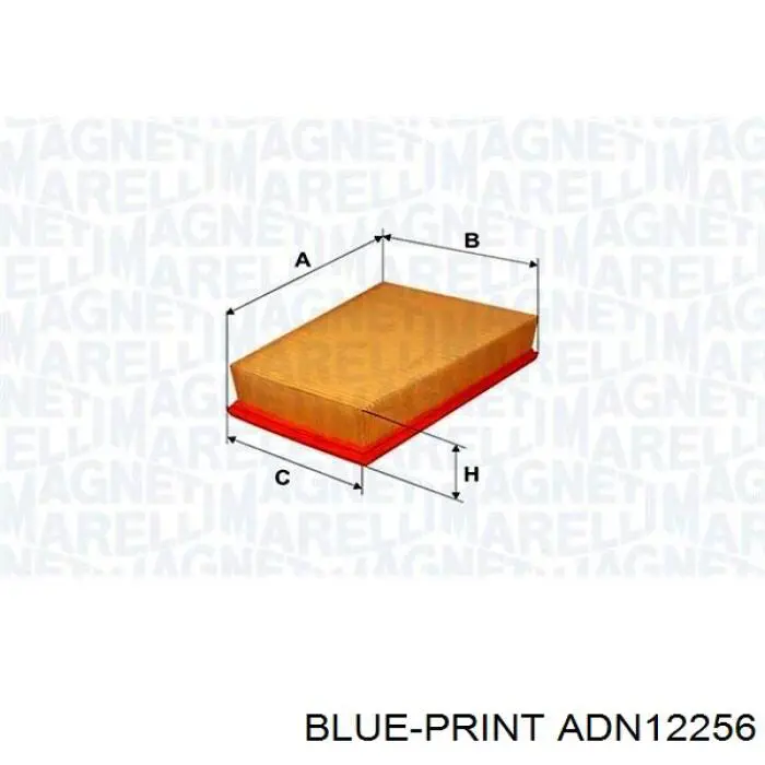 Воздушный фильтр ADN12256 Blue Print