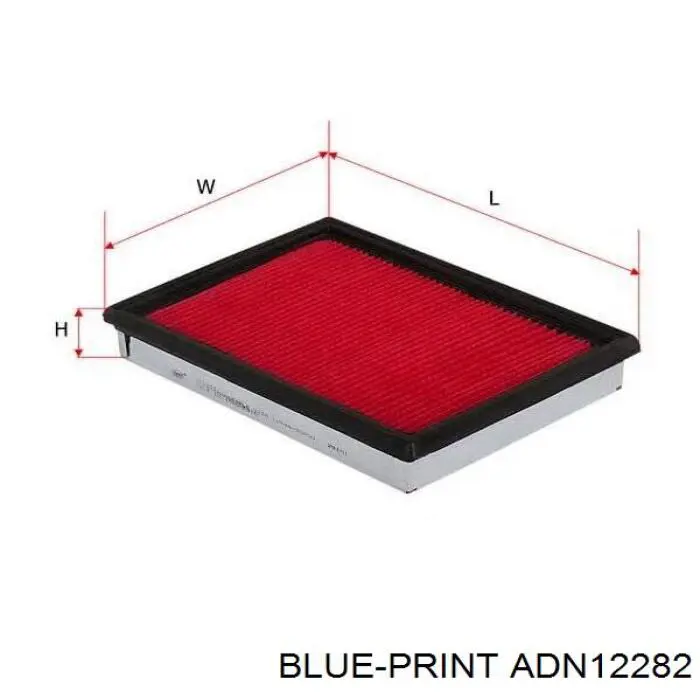 Воздушный фильтр ADN12282 Blue Print
