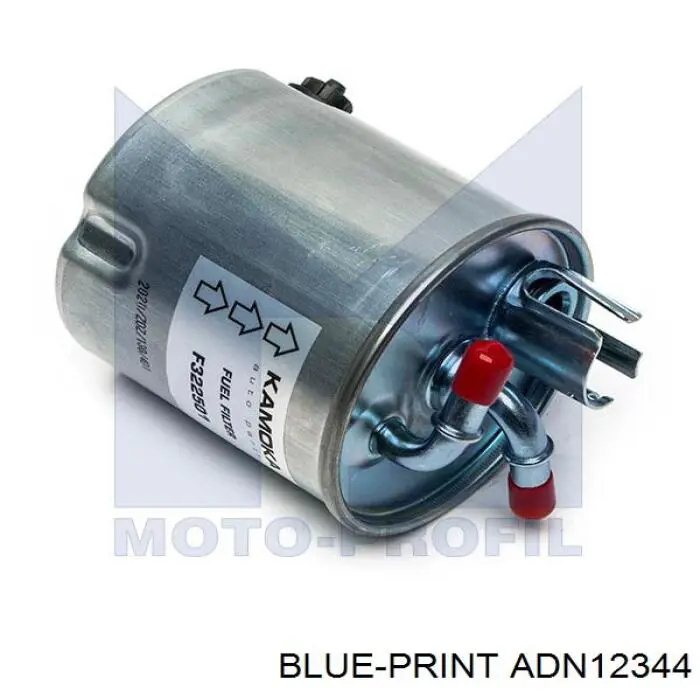 Фильтр тонкой очистки топлива Renault (RVI) 16400JY00C цена, от 44.34 USD