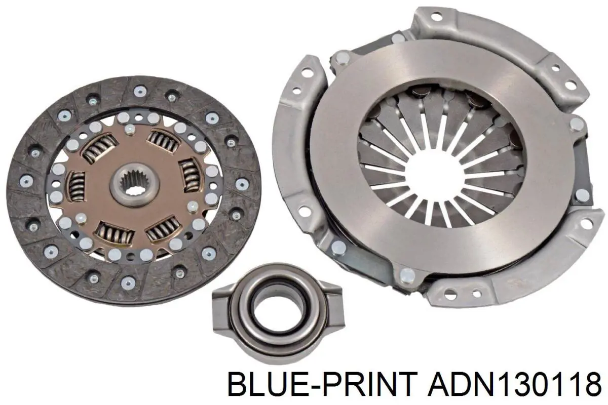 Купить ADN130118 Blue Print Комплект сцепления (диск, корзина, подшипник)