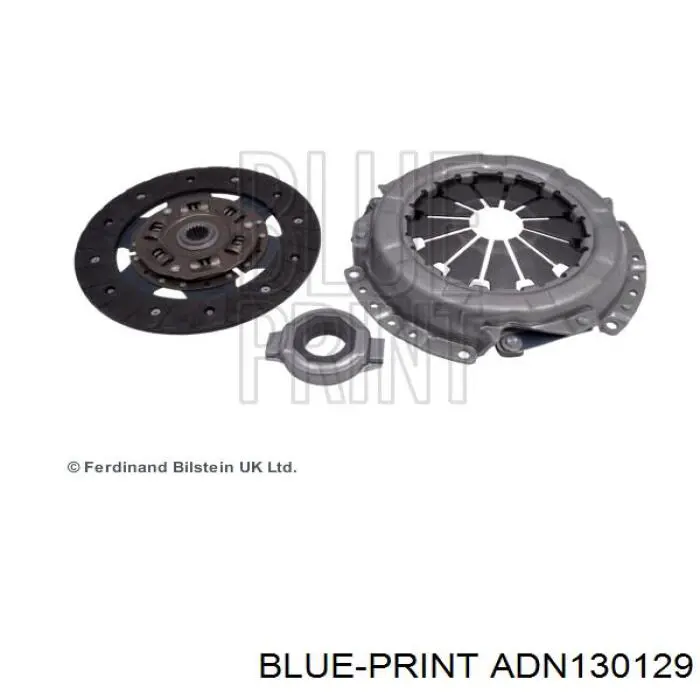 Купить ADN130129 Blue Print Комплект сцепления (диск, корзина, подшипник)