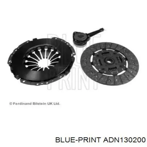 Купить ADN130200 Blue Print Комплект сцепления (диск, корзина, подшипник)