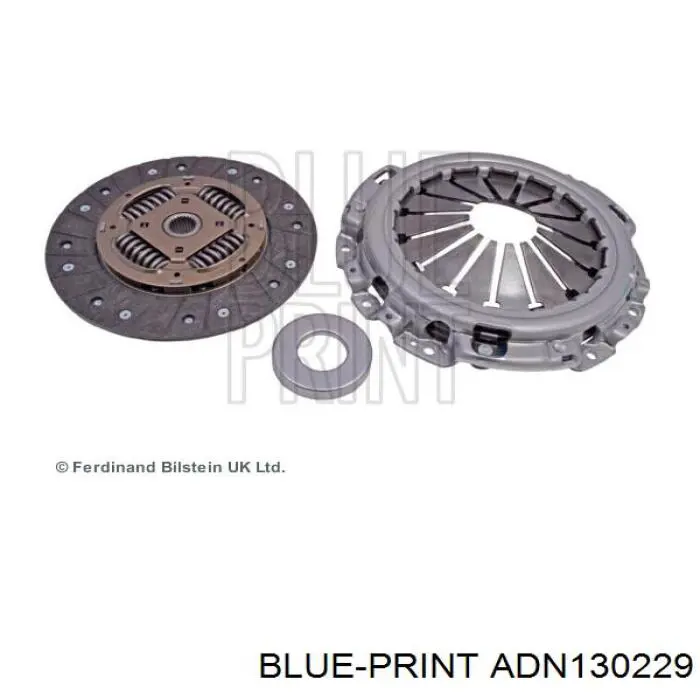 Комплект сцепления (3 части) Blue Print ADN130229 цена, от 145.73 USD