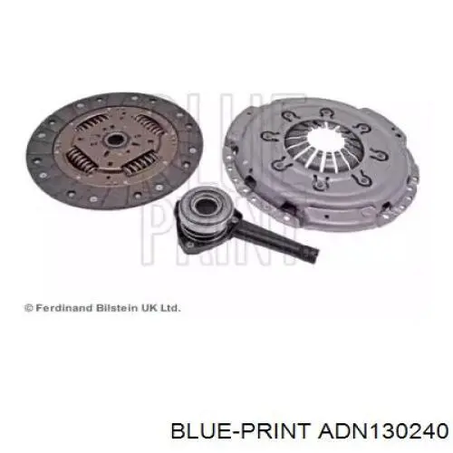 ADN130240 Blue Print kit de embraiagem (3 peças)