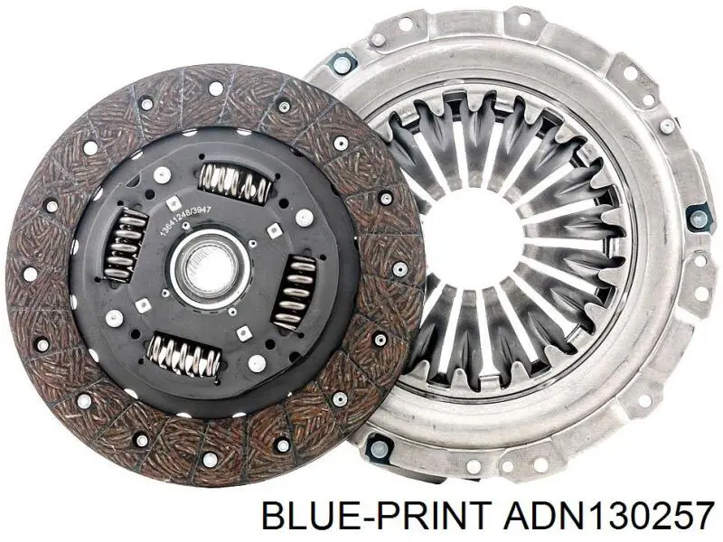 Комплект сцепления (3 части) Blue Print ADN130257 цена, от 103.91 USD