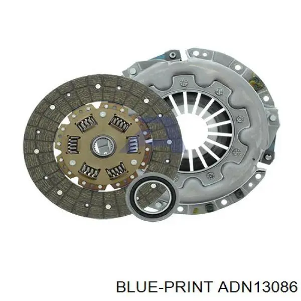 Купить ADN13086 Blue Print Комплект сцепления (диск, корзина, подшипник)