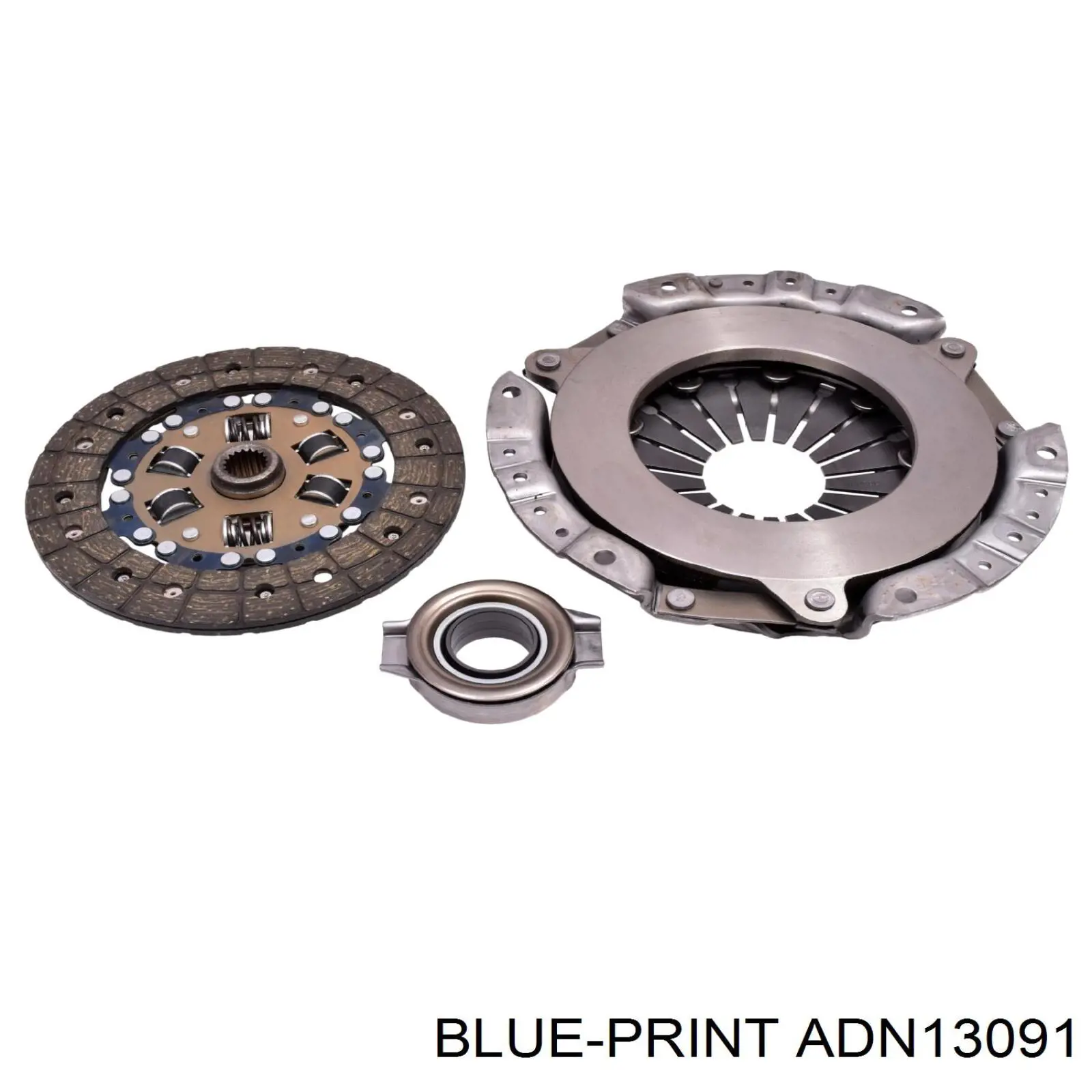 Купить ADN13091 Blue Print Комплект сцепления (диск, корзина, подшипник)