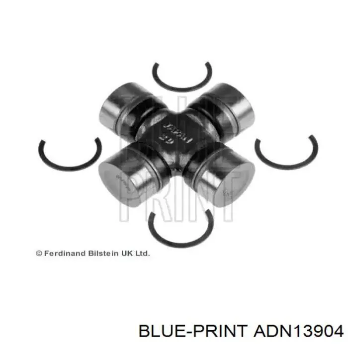 Крестовина карданного вала переднего Blue Print ADN13904