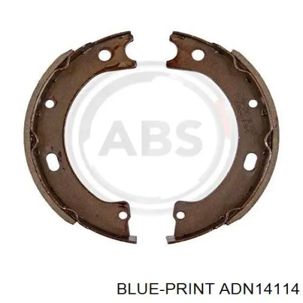 Колодки ручника ADN14114 Blue Print