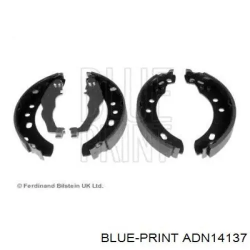 Задние барабанные колодки ADN14137 Blue Print