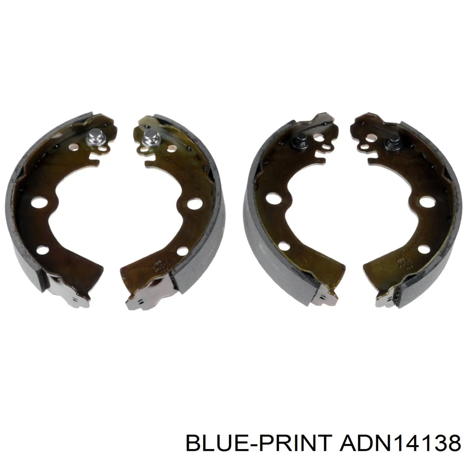 Zapatas de frenos de tambor traseras ADN14138 Blue Print