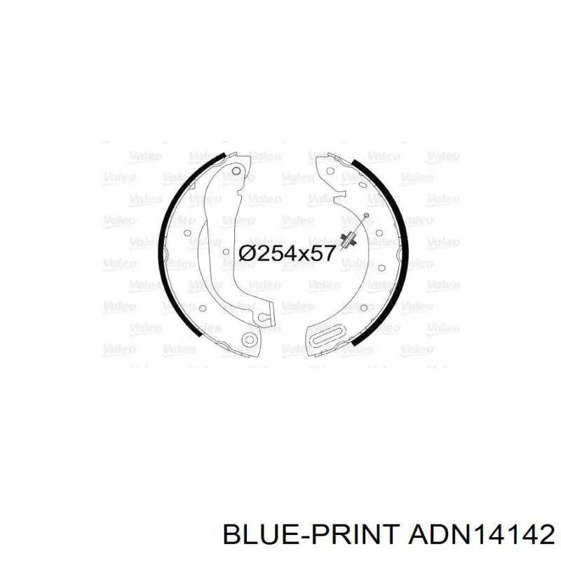 Барабанные колодки Bosch 986487583