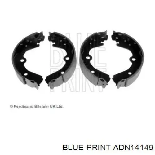 Задние барабанные колодки ADN14149 Blue Print