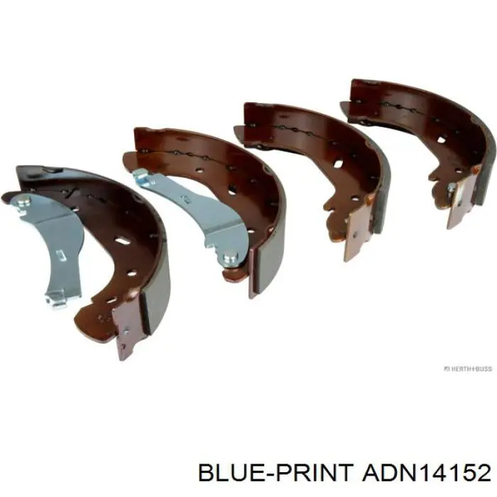 Задние барабанные колодки ADN14152 Blue Print