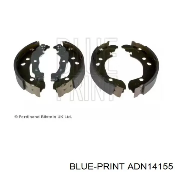 Задние барабанные колодки ADN14155 Blue Print