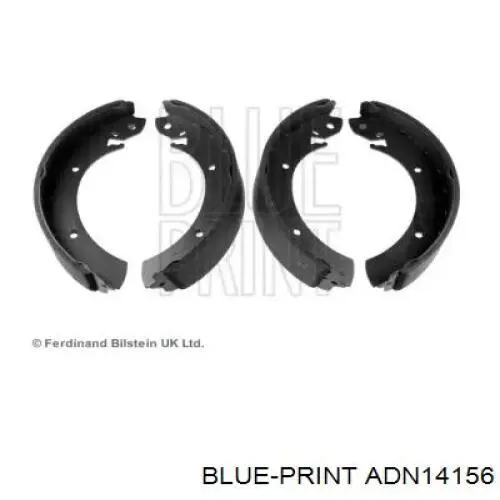 Задние барабанные колодки ADN14156 Blue Print