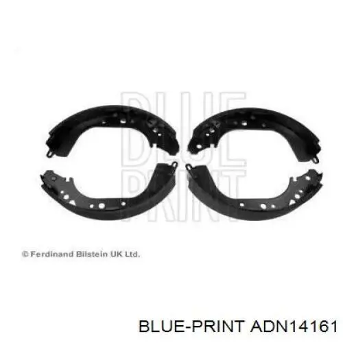 Задние барабанные колодки SBC05280 Starline