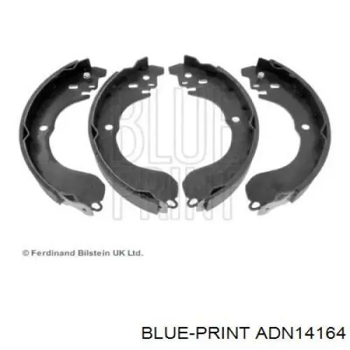 Zapatas de frenos de tambor traseras ADN14164 Blue Print