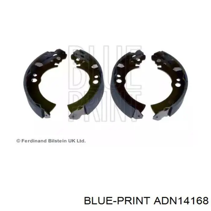 Тормозные колодки стояночного тормоза Blue Print ADN14168 цена, от 30.47 USD