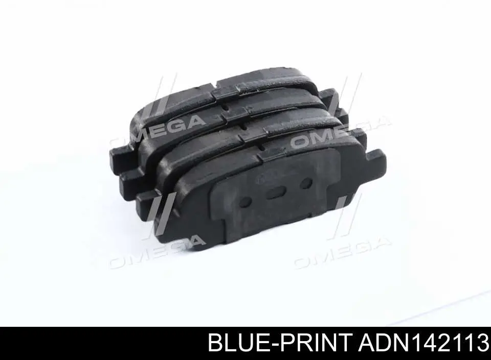 Задние тормозные колодки ADN142113 Blue Print